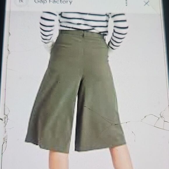 Banana Republic Sculpted  stretch Culotten 2 - Picture 1 of 7